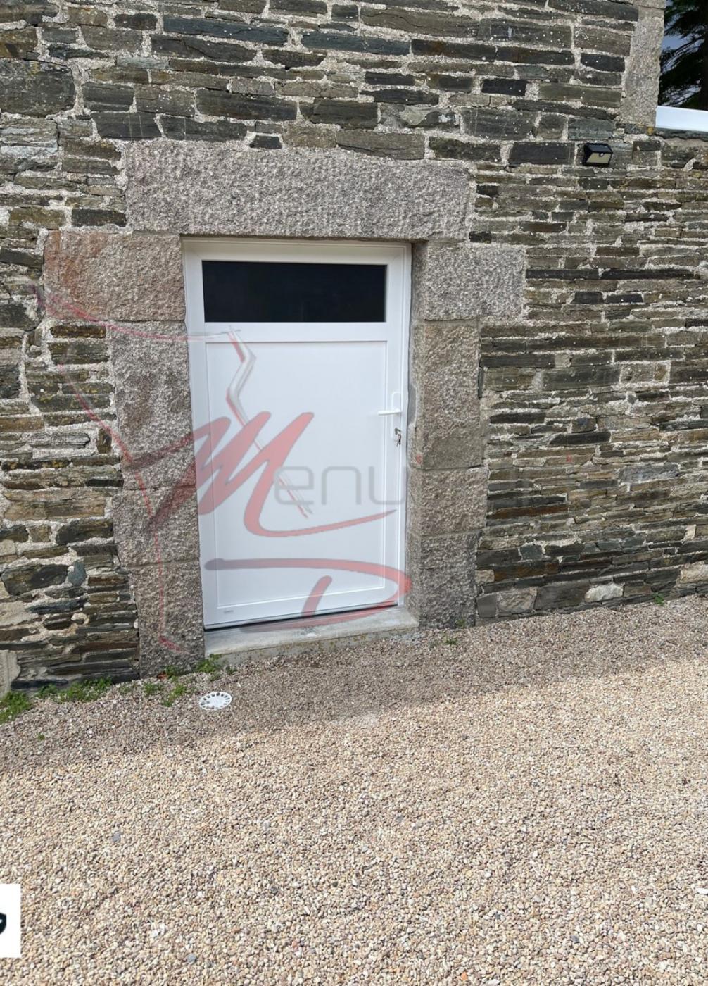 Porte d'entre PVC Janneau